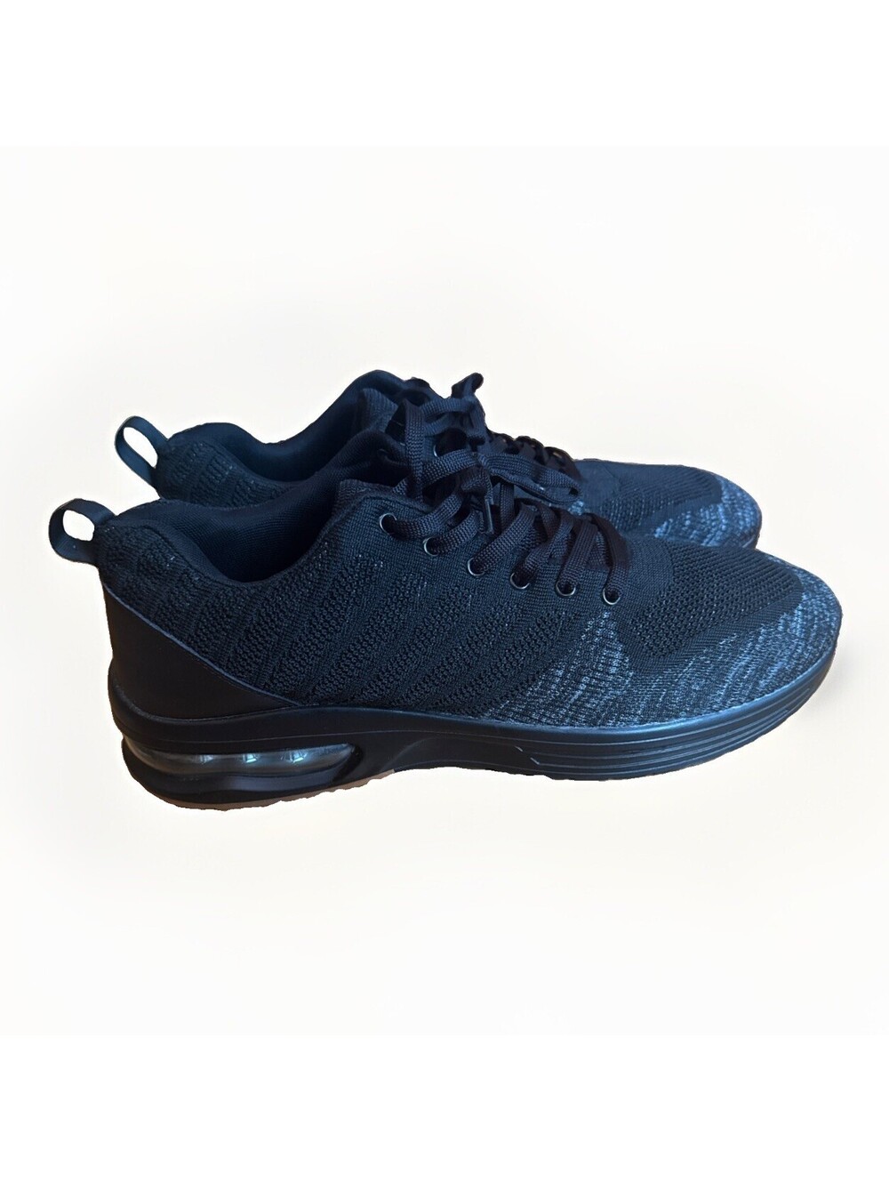 NEW Mishansha Mesh Lightweight Black Gray Running Shoes Men’s 14.5